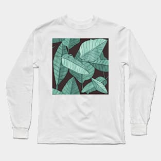 Tropical Foliage Long Sleeve T-Shirt